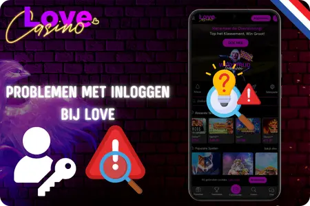 Problemen oplossen bij Love Casino login
