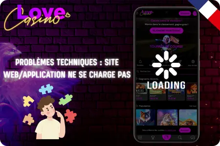 Résoudre les problèmes techniques de Love Casino login