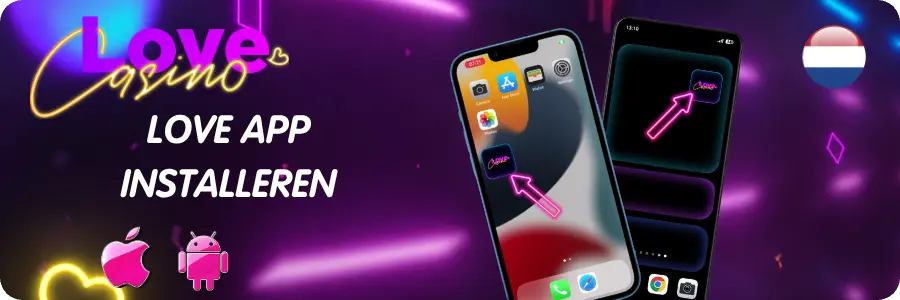 Love Casino App installieren