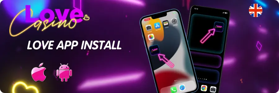 App install Love Casino