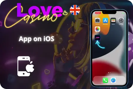 Love Casino App on iOS
